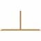 Ekena Millwork Portland Timber Gable Bracket, Western Red Cedar, 96"W x 48"H x 3 1/2"D x 3 1/2"F, 12/12 Pitch GBW096X48X0404POR00SWR - alternate 1